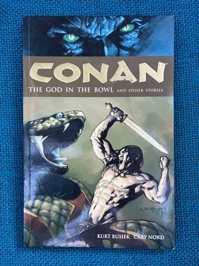 CONAN: The God in the Bowl - Graphic Novel (Green, Black, Tan)